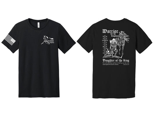 Warrior Woman T-Shirt Black/Unisex Inspired by our Warrior Women