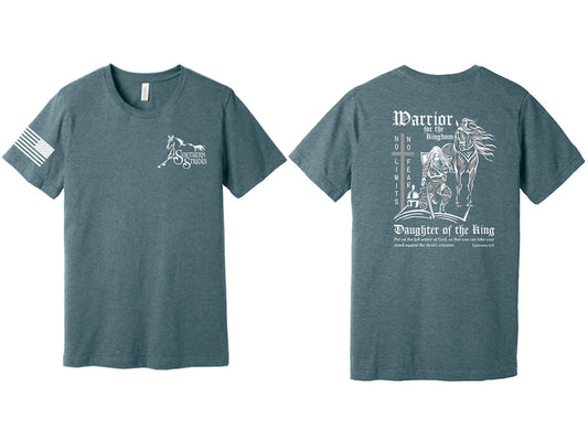 Warrior Woman T-Shirt Teal/Unisex Inspired by our Warrior Women